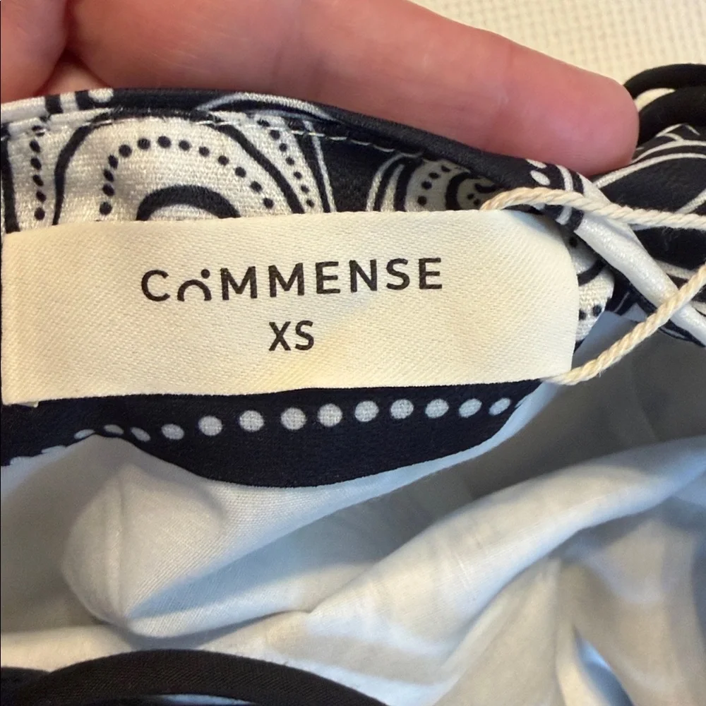 Commense Mini Scalloped Edges Lace Up Sea Shells Size XS NWT - Picture 11 of 15